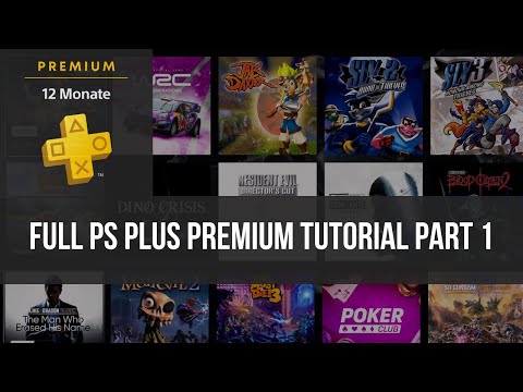 PlayStation Plus Premium lohnt sich das? Full Tutorial Part 1