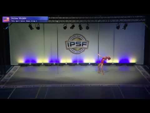 Pole Sport Senior Women Polina Volchek of the USA - Finals 4th 2017 World Pole Sports Championships