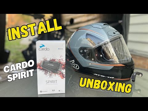 How to Install Cardo Spirit Bluetooth Speakers in Motorcycle Helmet