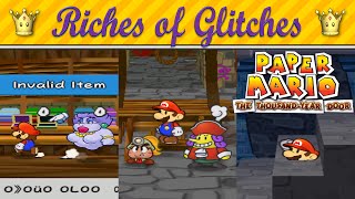 Riches of Glitches in Paper Mario: The Thousand-Year Door (Glitch Compilation)