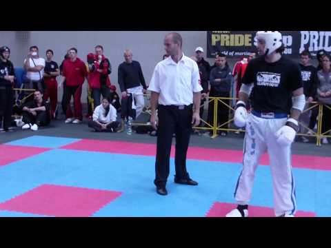 29.Slovenia Open 2012 point fighting -84kg Gribl(GER) vs Moradi(HUN)