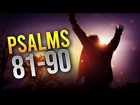 Psalms 81-90 | audio bible | Female voice