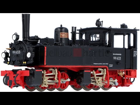 BEMO 1004816 Dampflok BR 99 633 württ. Tssd Öchsle | DC analog | Spur H0e
