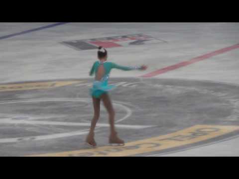 9 years old figure skater /  3th place on national champion