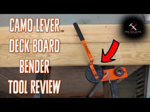 Camo Lever Deck Board Bender Tool Review and Critique