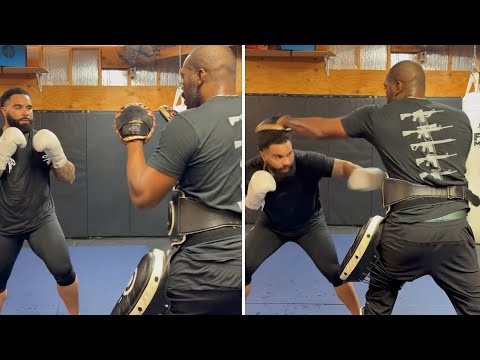 JON JONES SHOWS OFF GABLE STEVESON'S MMA DEVELOPMENT IN NEW TRAINING VIDEO