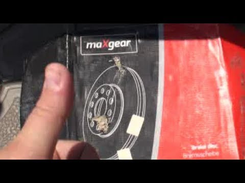 НИКОГДА НЕ ПРОТАЧИВАЙТЕ ТОРМОЗНЫЕ ДИСКИ ЛУЧШЕ ПОСТАВЬТЕ НОВЫЕ MAXGEAR