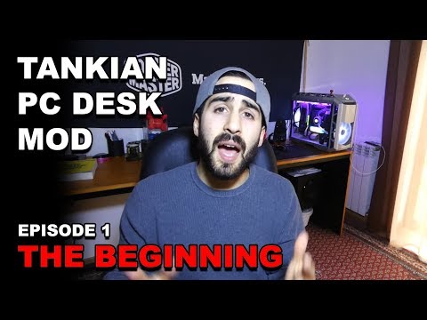 ULTIMATE DESK PC DIY BUILD with 2 METERS!!! - EPISODE 1: THE BEGINNING