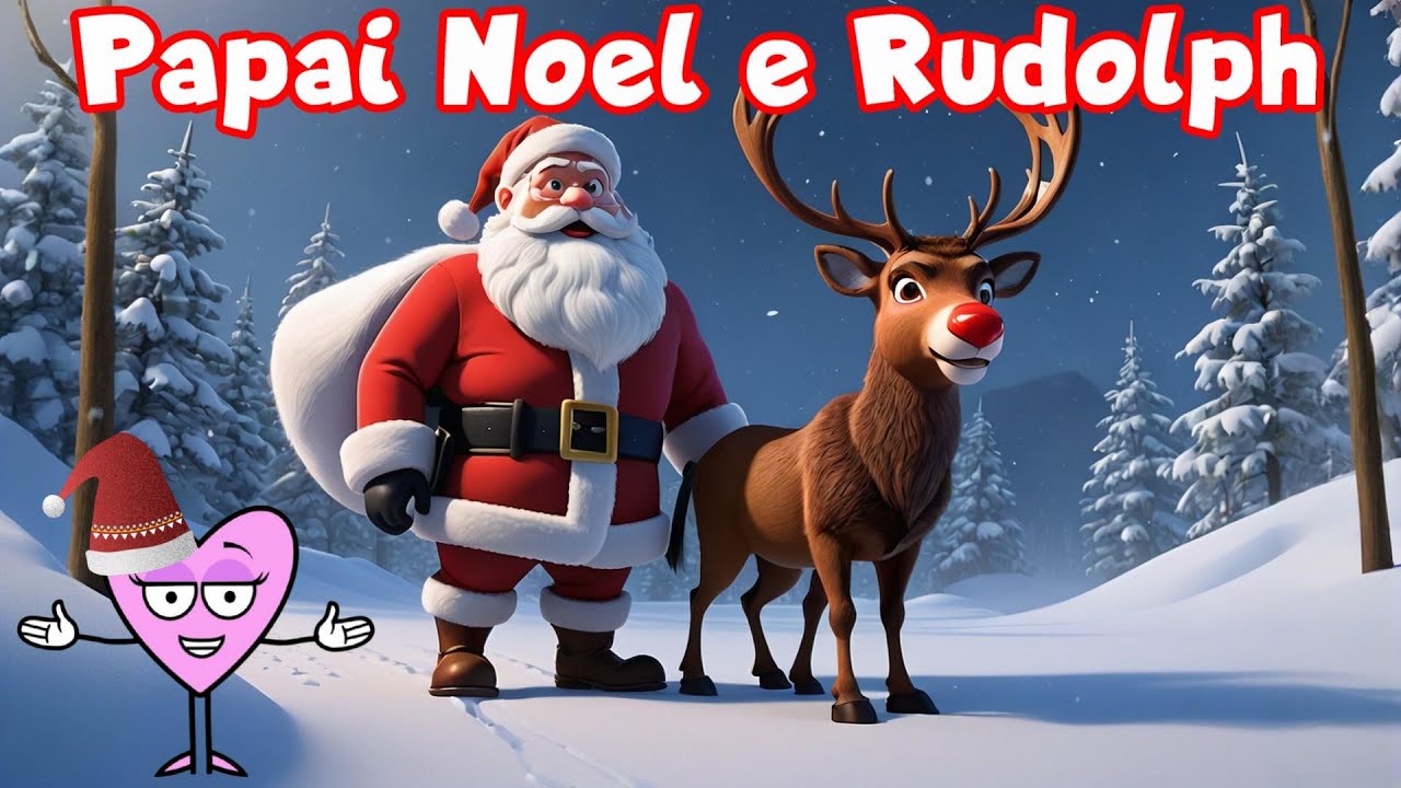 A Aventura de NATAL de PAPAI NOEL e RUDOLPH - Historinha Infantil para Dormir Natal