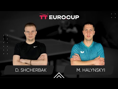 12:00 Denys Shcherbak - Mykola Halynskyi 02.10.2024 TT Euro.Cup Ukraine Elite. TABLE 3