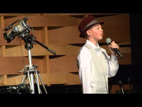 Howard Tate - 10 years old - Singing "My Way" in the style Frank Sinatra