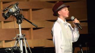 Howard Tate - 10 years old - Singing "My Way" in the style Frank Sinatra