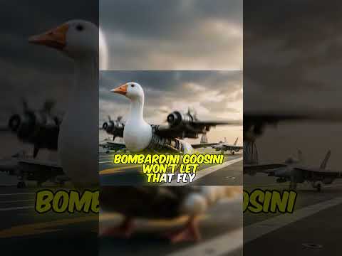 bombardino crocodilo vs bombardini goosini