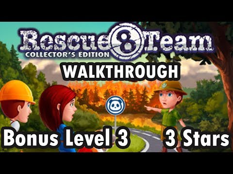 Rescue Team 8 - Collector's Edition - Bonus Level 3 - 3 Stars (Walkthrough)