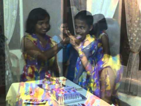 nemdini sandithma-birthday of thanuja and tharangi-2011