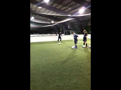 C/D Mädels beim Training Düneberger SV