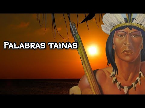 Which words of Taíno origin are used in Spanish?