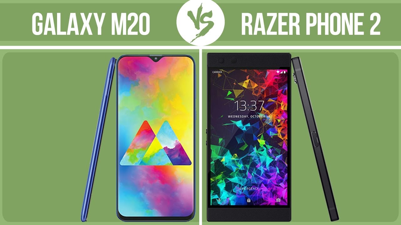 Samsung Galaxy M20 vs Razer Phone 2 ✔️