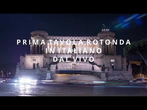 Prima Tavola Rotonda in Italiano dal vivo 27/6/21 9pm CET