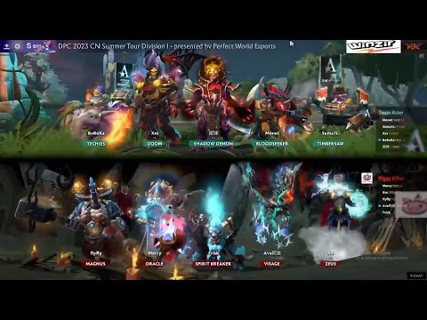 DPC CN 2023 Tour 3 | Division I | Team Aster vs Piggy Killer - Game 1