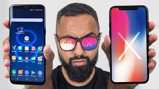 Apple iPhone X vs Samsung Galaxy S8