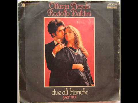 OTTAVIA PICCOLO E RODOLFO BALDINI      DUE ALI BIANCHE    1970