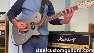 Video thumbnail for Manson MBM-1 Meta Series Matt Bellamy Signature Guitar with Sustainiac Sustainer Mod - First look by Steel Custom Guitars