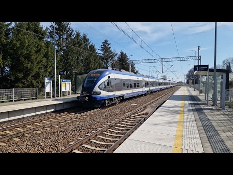 ED74-007 + ED74-002 jako IC BOLKO do Wrocławia Gł., mijają p.o. Miłocin Lubelski 19.03.2023