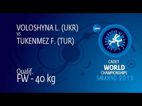 Qual. FW - 40 kg: L. VOLOSHYNA (UKR) df. F. TUKENMEZ (TUR), 6-4