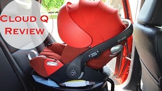 New!  2016 Cybex Cloud Q infant Car Seat REVIEW