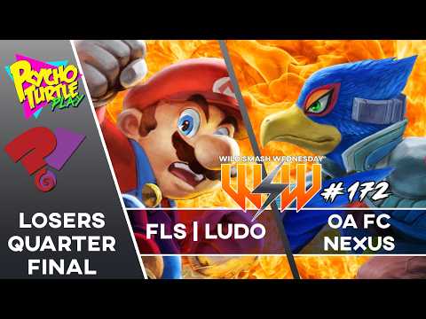 Wild Smash Wednesday #172 - FLS | Ludo (Mario) vs. OA | FC | Nexus (Falco) / Losers Quarter-Final