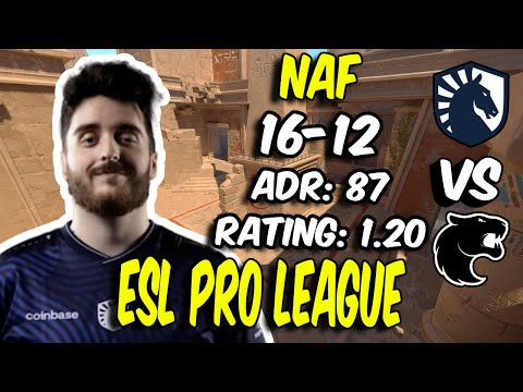 Liquid NAF drops 16 Kills vs FURIA! NAF POV (Anubis) at ESL Pro League Season 21