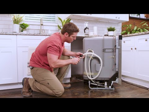 4 Methods of Making Dishwasher Drain Connections | The Spruce #ConnectingDishwasherToGarbageDisposal