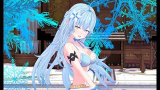 【MMD】ランジェリー 雪○ラミィ/『アイドル』 【VR180/4k/60fps】※やや紳士向け