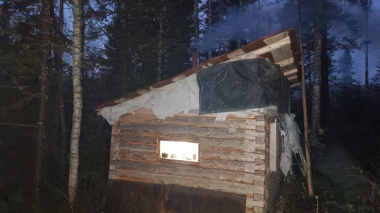 ЖИВЁМ НА ДАЛЬНЕЙ ИЗБЕ. НАШЛИ ЗИМОВЬЕ СТАРОГО ОХОТНИКА. НО БЫЛО УЖЕ ПОЗДНО...