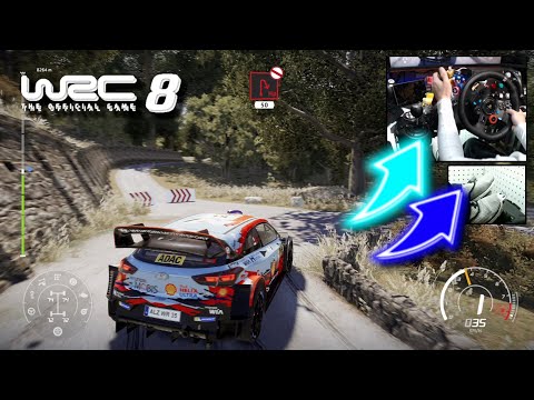 WRC 8 Hyundai i20 WRC Deutschland / Logitech G29