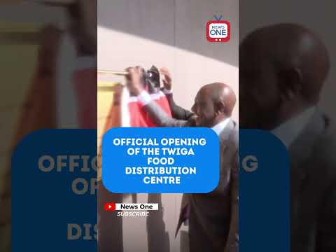 President William Ruto opens the Twiga Foods Distribution Centre #newsonekenya #shortsafrica