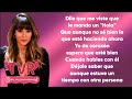 Aitana - CUANDO HABLES CON ÉL (Letra/Lyrics)
