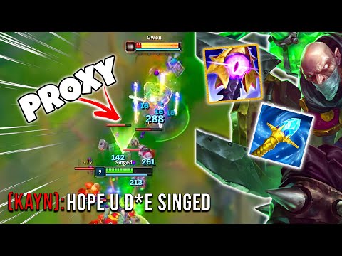 MAI VISTO UN SINGED COSÌ FASTIDIOSO - League of Legends ITA #3566