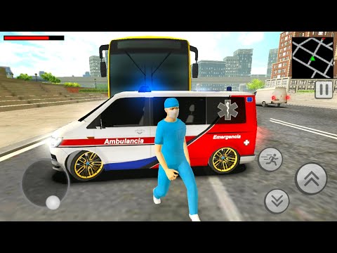 Policeman Ambulance Rescue Doctor Simulator - Emergency VAN Drive - Android Gameplay