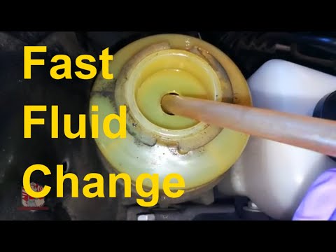 How To Change Power Steering Fluid Fast