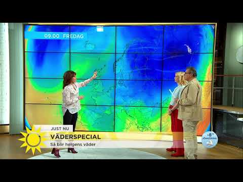 Rysslandskylan drar in: "Blir riktigt buskallt ute"  - Nyhetsmorgon (TV4)