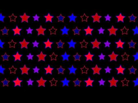 Club Visuals 873 - Colorful Stars Motion Background Video