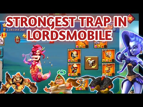 11K Hero Trap Account Overview. The Strongest Trap In The Game. Good bye😭. Lords Mobile.