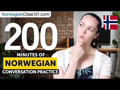 200 Minutes of Norwegian Conversation Practice - Improve Speaking Skills
