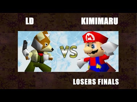 COVID19 SF3 Losers Finals - Kimimaru (Mario) Vs. LD (Fox) Super Smash Bros - SSB64