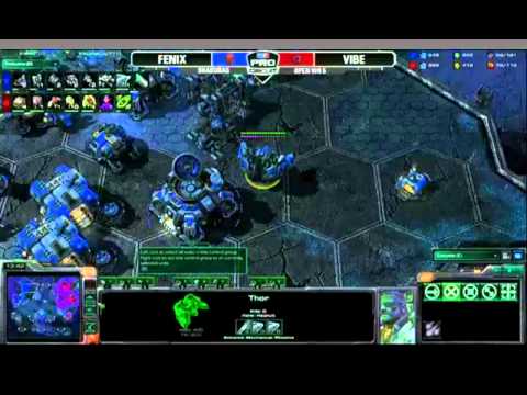 MLG Columbus 2011 - Starcraft II - Game 2 - FnaticFenix (T) VS SixVibe (Z) Part 1/1