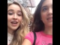 Sabrina Carpenter And Rowan Blanchard Disney 2014