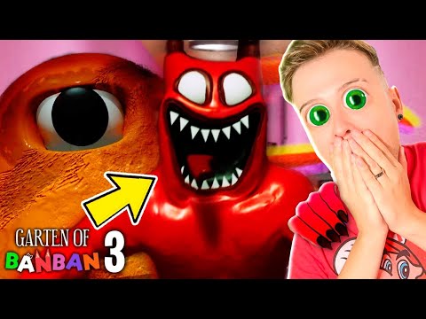 JOGUEI o GARTEN of BANBAN 3! LANÇOU FINALMENTE! PARTE 1 - Garten of Banban 3