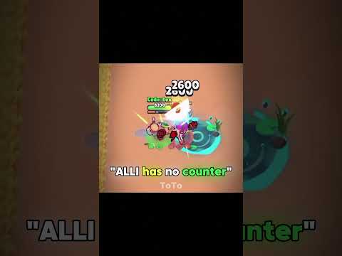 Alli has no counter #brawlstars #newbrawler #edits #Alli #shorts